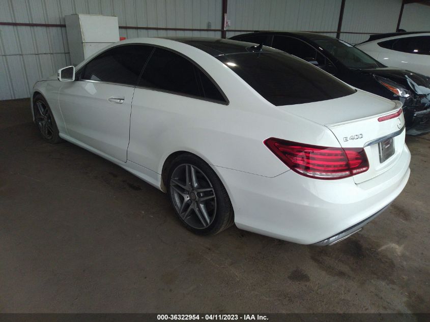 2016 MERCEDES-BENZ E-CLASS E 400 - WDDKJ6FB3GF329743