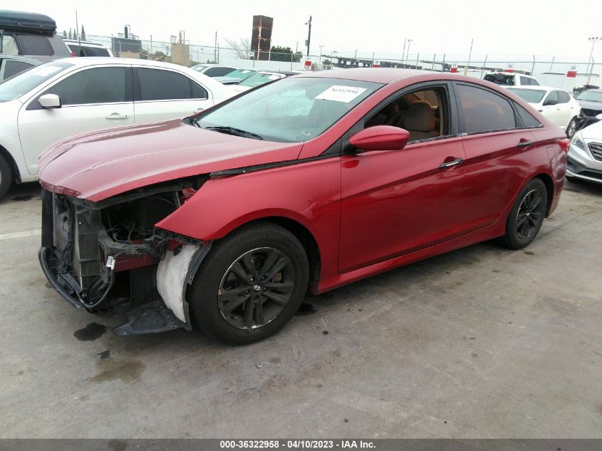 2014 HYUNDAI SONATA GLS - 5NPEB4AC1EH907396