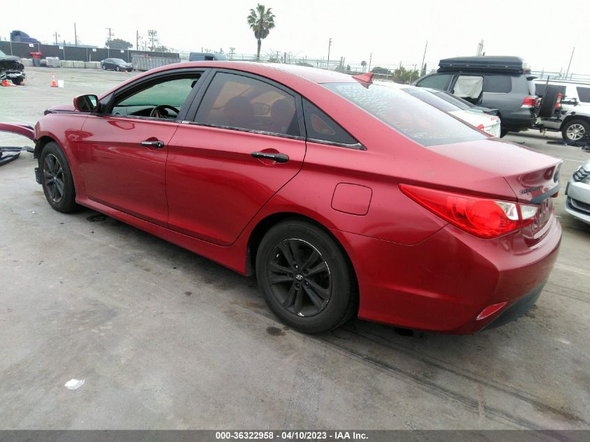 2014 HYUNDAI SONATA GLS - 5NPEB4AC1EH907396