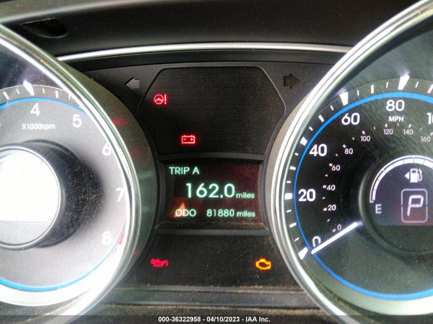 2014 HYUNDAI SONATA GLS - 5NPEB4AC1EH907396