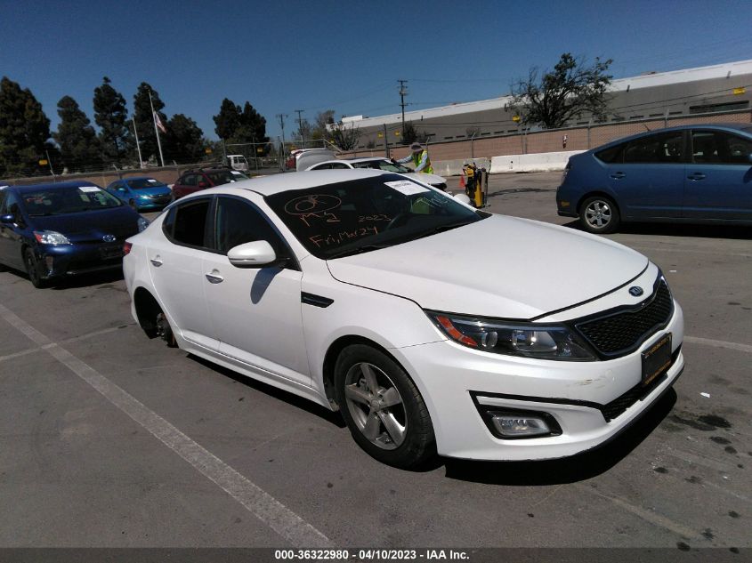 2015 KIA OPTIMA LX - KNAGM4A71F5664905