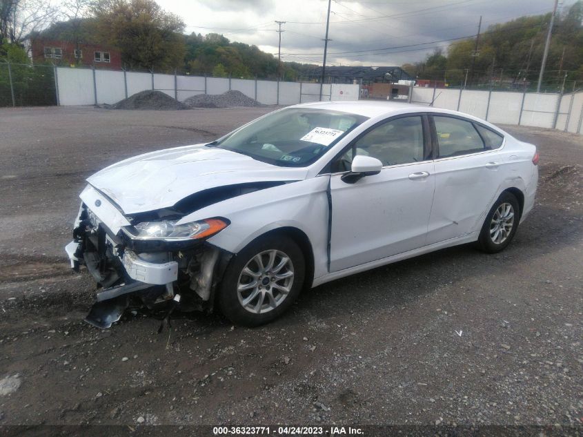 2017 FORD FUSION S - 3FA6P0G75HR346118