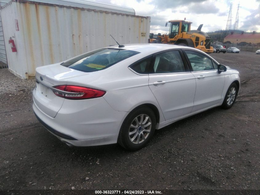 2017 FORD FUSION S - 3FA6P0G75HR346118