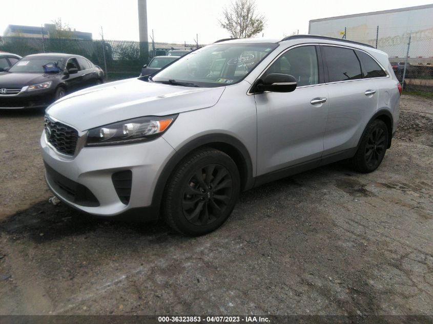 VIN 5XYPG4A52KG598407 2019 KIA SORENTO no.2