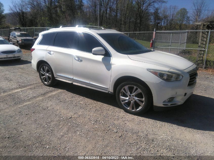 2013 INFINITI JX - 5N1AL0MM4DC347209