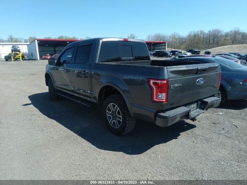 2016 FORD F-150 XLT/XL/LARIAT - 1FTEW1EP6GKF87979