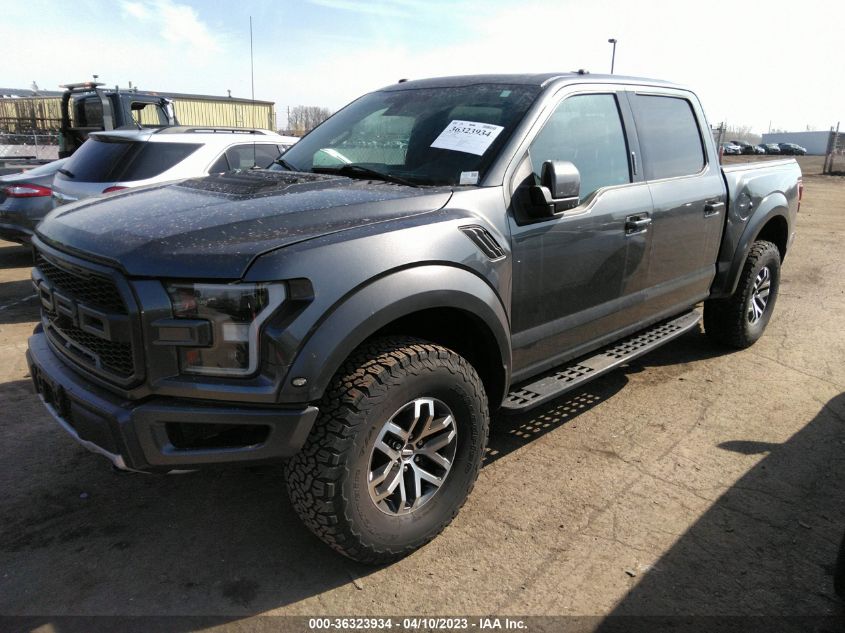 2017 FORD F-150 RAPTOR - 1FTFW1RG1HFB84484