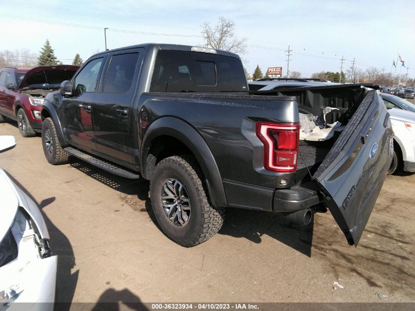 2017 FORD F-150 RAPTOR - 1FTFW1RG1HFB84484
