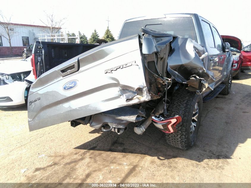 2017 FORD F-150 RAPTOR - 1FTFW1RG1HFB84484