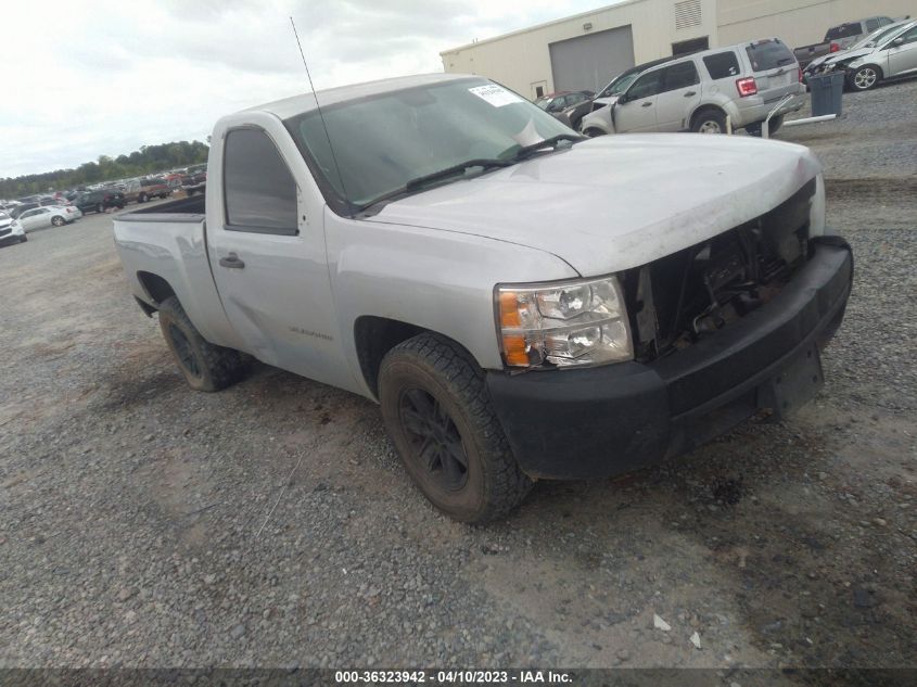 2013 CHEVROLET SILVERADO 1500 WORK TRUCK - 1GCNCPEA8DZ105104