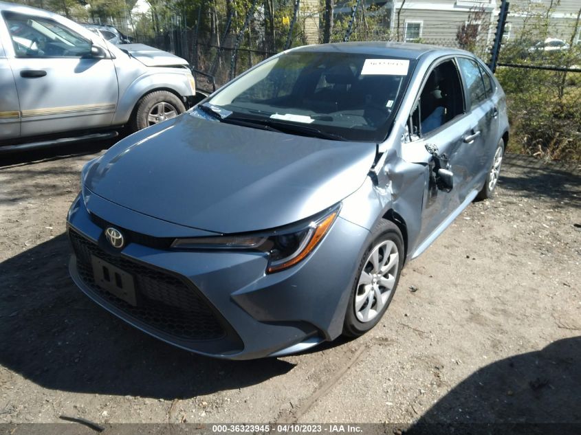 2021 TOYOTA COROLLA LE - 5YFEPMAE2MP254307