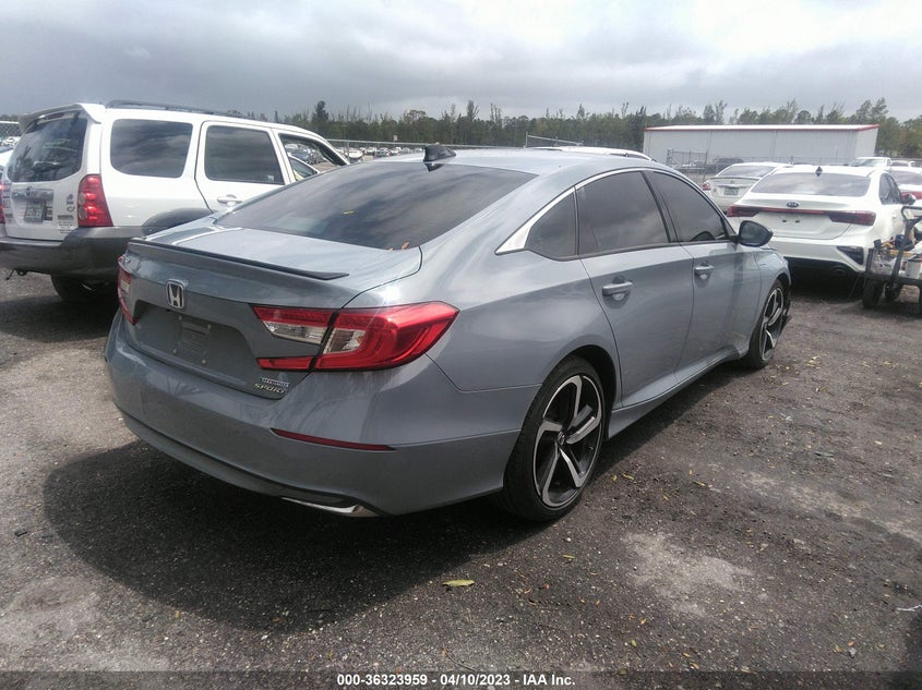 VIN 1HGCV3F28NA033808 2022 HONDA ACCORD HYBRID SPORT