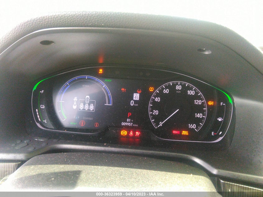 VIN 1HGCV3F28NA033808 2022 HONDA ACCORD HYBRID SPORT