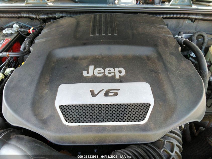 2014 JEEP WRANGLER UNLIMITED SAHARA - 1C4BJWEGXEL106850