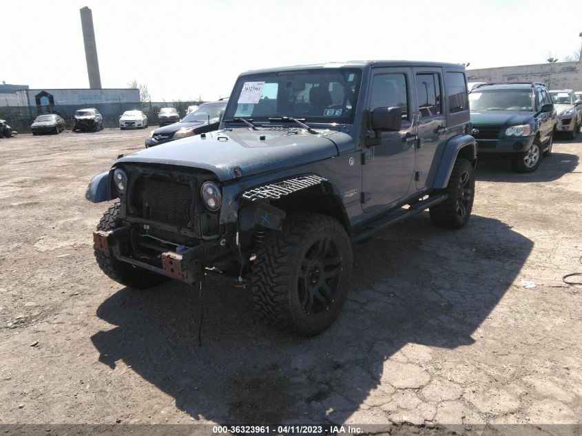 2014 JEEP WRANGLER UNLIMITED SAHARA - 1C4BJWEGXEL106850