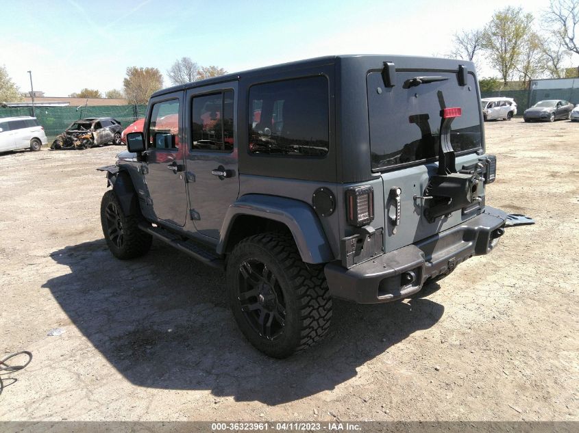 2014 JEEP WRANGLER UNLIMITED SAHARA - 1C4BJWEGXEL106850