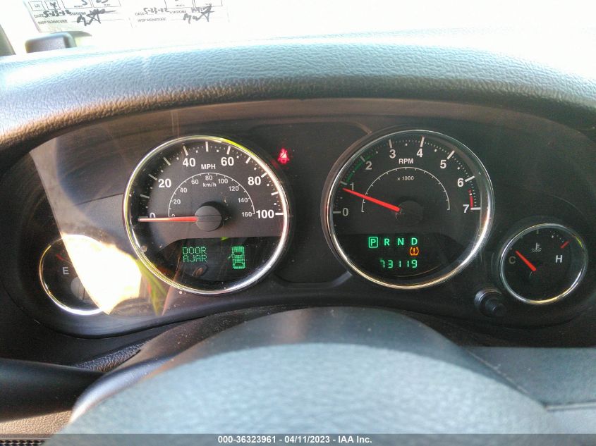 2014 JEEP WRANGLER UNLIMITED SAHARA - 1C4BJWEGXEL106850