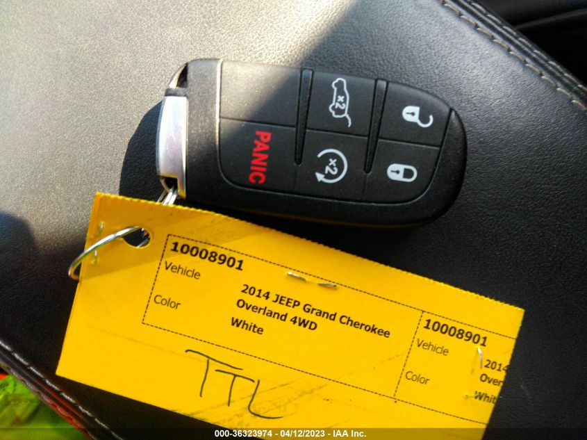 2014 JEEP GRAND CHEROKEE OVERLAND - 1C4RJFCT5EC426253