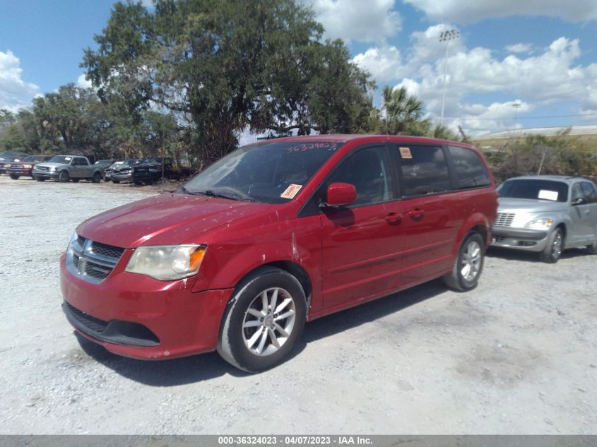 2013 DODGE GRAND CARAVAN SXT - 2C4RDGCG0DR687439