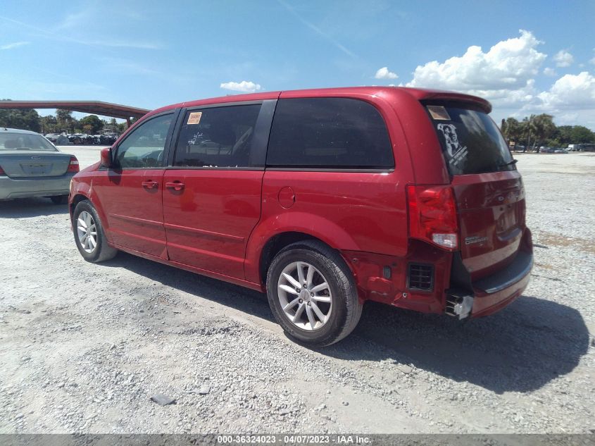 2013 DODGE GRAND CARAVAN SXT - 2C4RDGCG0DR687439