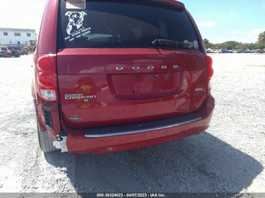 2013 DODGE GRAND CARAVAN SXT - 2C4RDGCG0DR687439