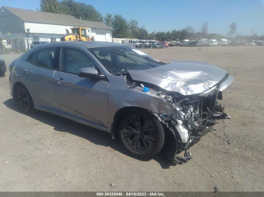 2019 HONDA CIVIC HATCHBACK EX - SHHFK7H64KU422684