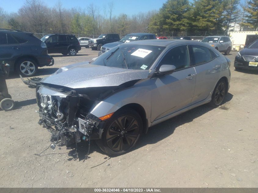 2019 HONDA CIVIC HATCHBACK EX - SHHFK7H64KU422684