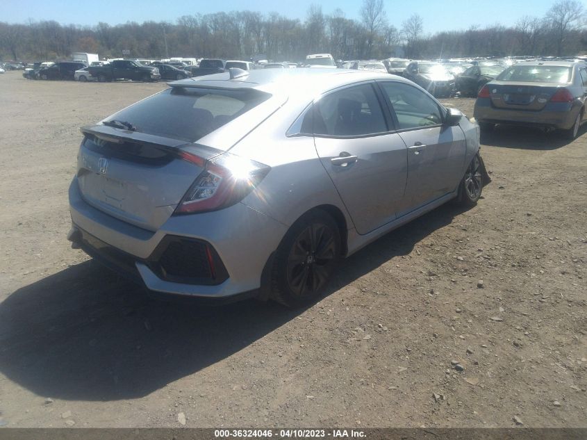 2019 HONDA CIVIC HATCHBACK EX - SHHFK7H64KU422684