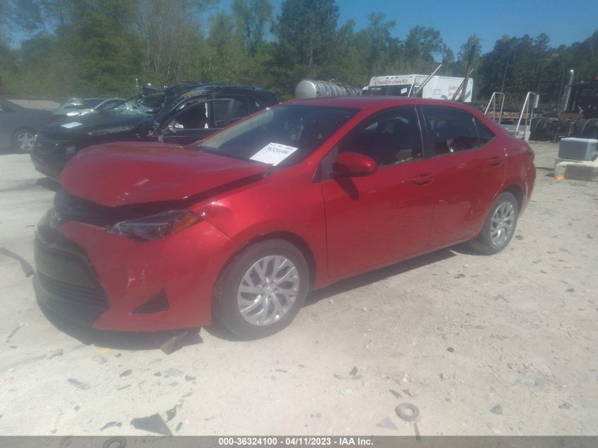 2017 TOYOTA COROLLA L/LE/XLE/SE - 2T1BURHE7HC956935