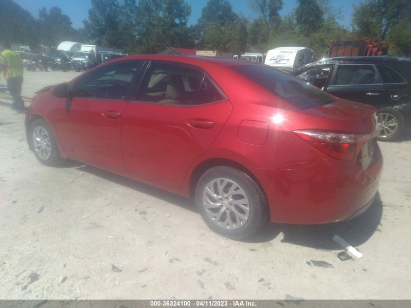 2017 TOYOTA COROLLA L/LE/XLE/SE - 2T1BURHE7HC956935