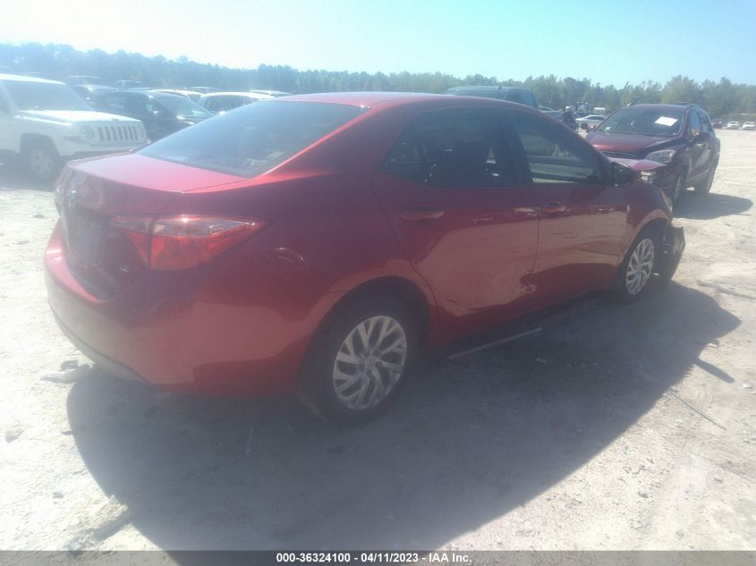 2017 TOYOTA COROLLA L/LE/XLE/SE - 2T1BURHE7HC956935