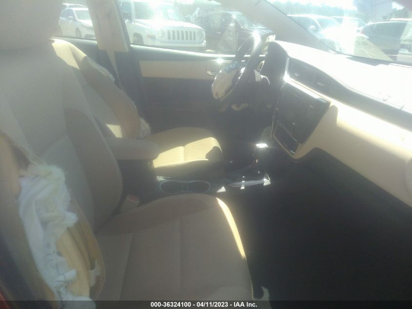 2017 TOYOTA COROLLA L/LE/XLE/SE - 2T1BURHE7HC956935