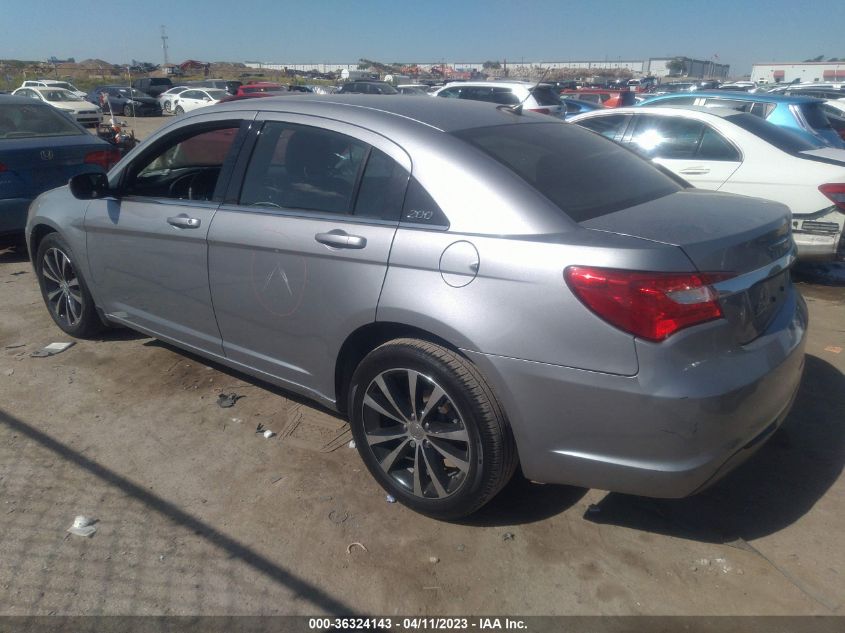 2013 CHRYSLER 200 LIMITED - 1C3CCBCG1DN510444