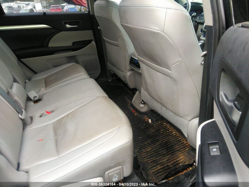 2019 TOYOTA HIGHLANDER SE/XLE - 5TDJZRFHXKS952838