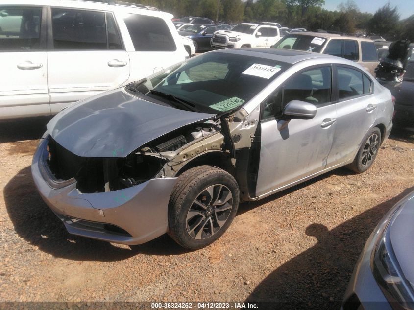 2014 HONDA CIVIC SEDAN EX - 2HGFB2F85EH533303