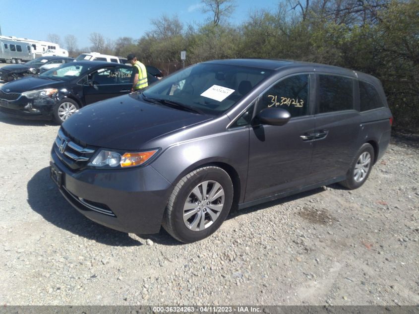 2015 HONDA ODYSSEY EX-L - 5FNRL5H62FB110983