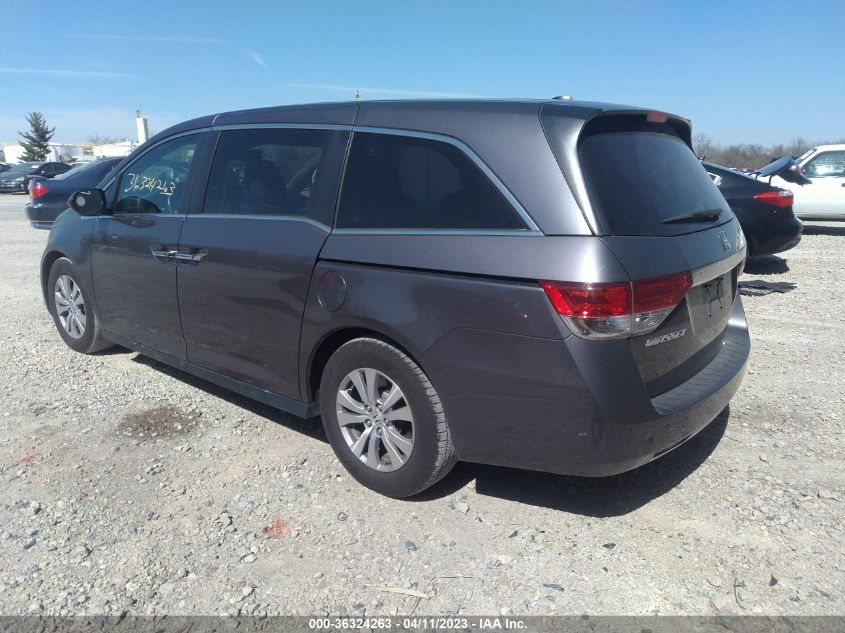 VIN 5FNRL5H62FB110983 2015 HONDA ODYSSEY no.3