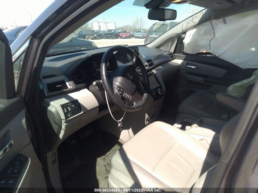 2015 HONDA ODYSSEY EX-L - 5FNRL5H62FB110983