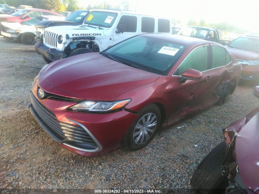 2022 TOYOTA CAMRY HYBRID LE - 4T1C31AK0NU588648