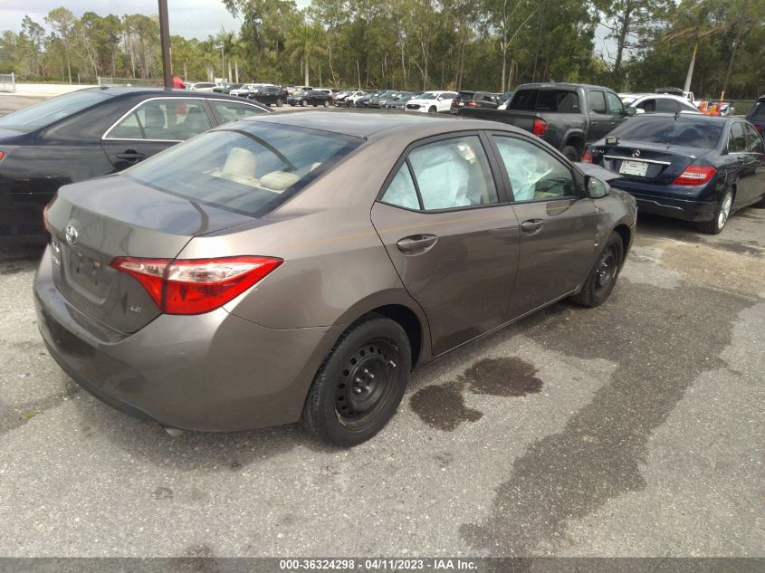 2017 TOYOTA COROLLA L/LE/XLE/SE - 5YFBURHE5HP693179