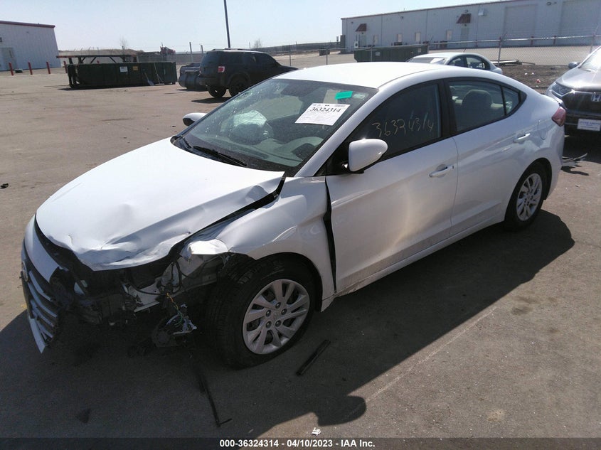 VIN 5NPD74LF3JH374319 2018 HYUNDAI ELANTRA SE