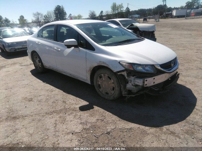2015 HONDA CIVIC HYBRID - 19XFB4F34FE000273