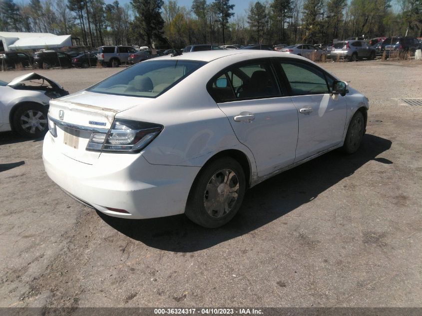 2015 HONDA CIVIC HYBRID - 19XFB4F34FE000273
