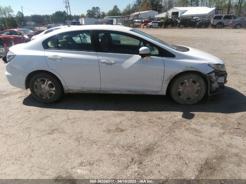 2015 HONDA CIVIC HYBRID - 19XFB4F34FE000273
