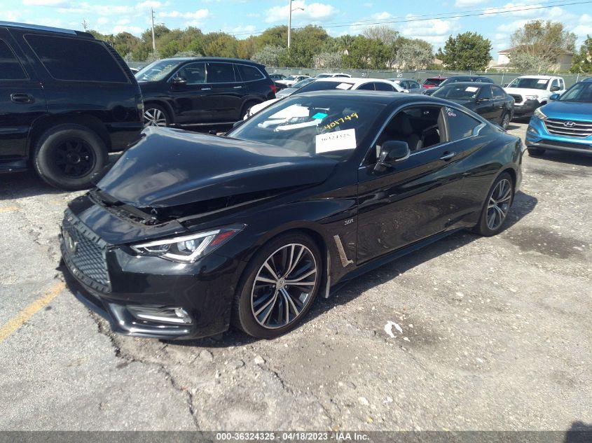 2019 INFINITI Q60 3.0T LUXE JN1EV7EK7KM230093