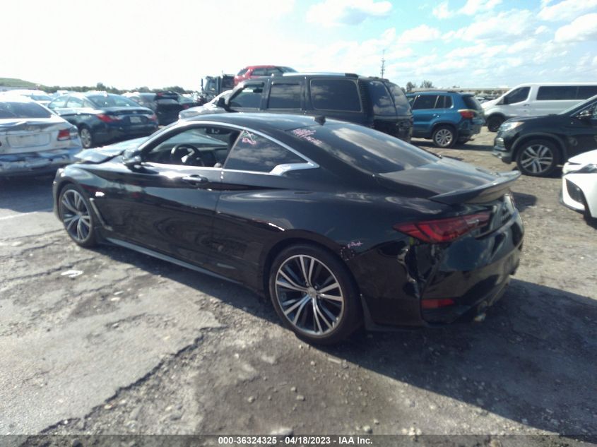 2019 INFINITI Q60 3.0T LUXE JN1EV7EK7KM230093