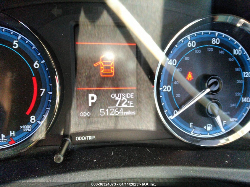 VIN 2T1BURHEXKC207800 2019 TOYOTA COROLLA L/LE/SE/XLE/XSE