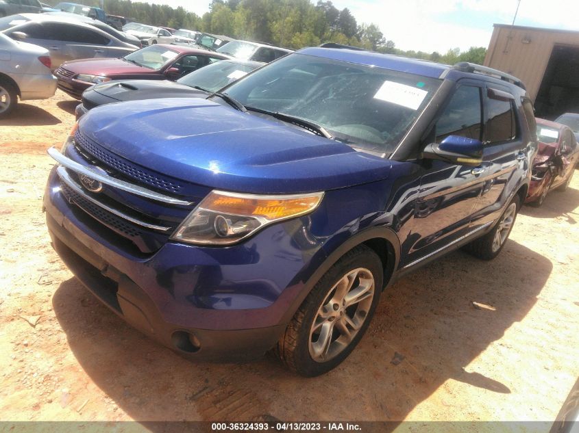 2013 FORD EXPLORER LIMITED - 1FM5K8F8XDGA71324
