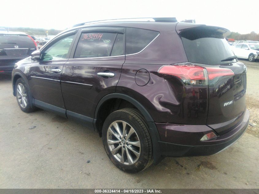 2017 TOYOTA RAV4 LIMITED/PLATINUM - 2T3DFREV9HW614531