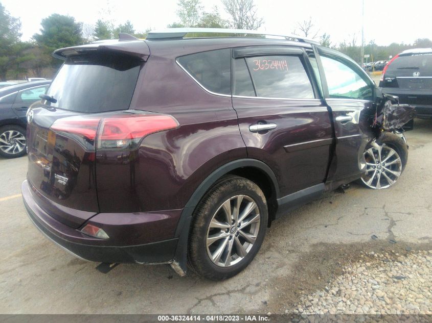 2017 TOYOTA RAV4 LIMITED/PLATINUM - 2T3DFREV9HW614531